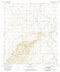 Seven Rivers 1954 topographic map thumbnail