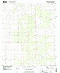 Shannon Canyon NW 1996 topographic map thumbnail
