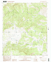 Sheeppen Canyon 1989 topographic map thumbnail
