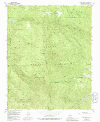 Sierra Mosca 1953 topographic map thumbnail
