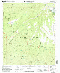 Sign Camp Mountain 1999 topographic map thumbnail