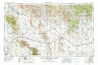 Silver City 1954 topographic map thumbnail