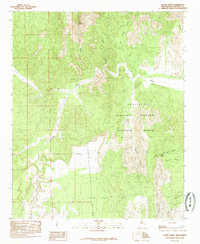Silver Creek 1985 topographic map preview