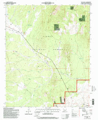 Silver Hill 1995 topographic map thumbnail