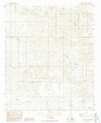 Singer Lake 1989 topographic map thumbnail