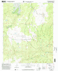 Slaughter Mesa 1999 topographic map thumbnail