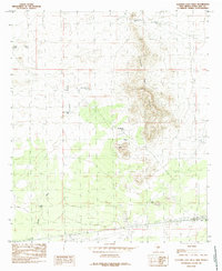 Sleeping Lady Hills 1985 topographic map thumbnail