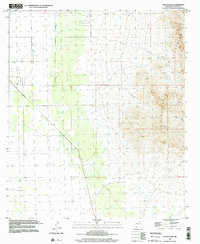 South Peak 1996 topographic map thumbnail