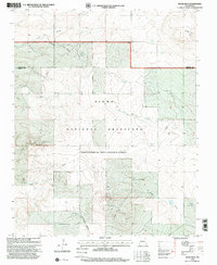 Spear Hills 1998 topographic map thumbnail