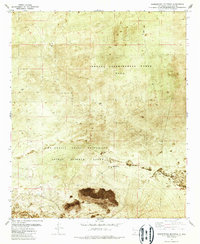 Summerford Mountain 1982 topographic map thumbnail