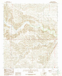 Sunset 1988 topographic map thumbnail