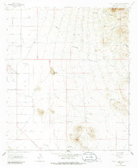Table Top Mountain 1964 topographic map thumbnail