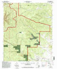 Tajique 1995 topographic map thumbnail