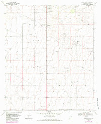 Tatum South 1970 topographic map preview