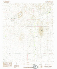 Taylor Mountain 1985 topographic map thumbnail