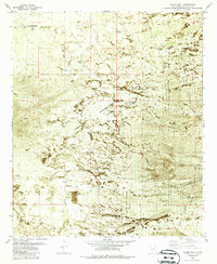 Taylor Well 1982 topographic map thumbnail