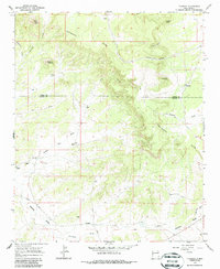 Techado 1967 topographic map thumbnail