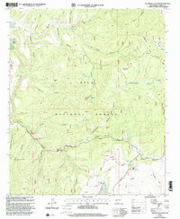 Telephone Canyon 1999 topographic map thumbnail