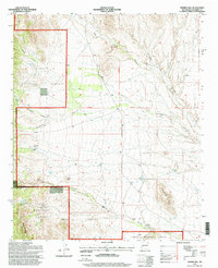 Tenmile Hill 1995 topographic map thumbnail