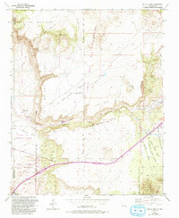 Tetilla Peak 1953 topographic map preview