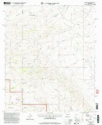 Texas Hill 2001 topographic map thumbnail