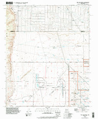 The Volcanoes 1990 topographic map thumbnail