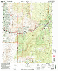 Tijeras 2006 topographic map thumbnail