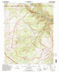 Toltec Mesa 1995 topographic map thumbnail