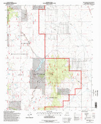 Tres Orejas 1995 topographic map thumbnail