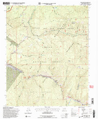 Tres Ritos 1995 topographic map thumbnail