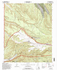 Truchas 1995 topographic map thumbnail