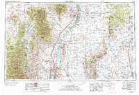 Tucson Spring 1954 topographic map thumbnail