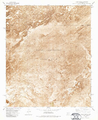 Tucson Spring 1982 topographic map thumbnail