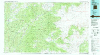 Tularosa Mountains 1983 topographic map thumbnail