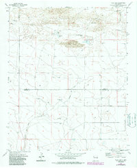 Tule Lake 1973 topographic map thumbnail