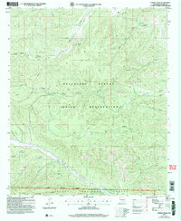 Turkey Peak 2004 topographic map thumbnail
