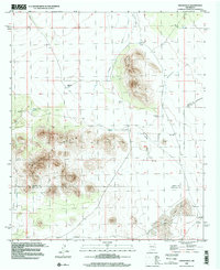 Upham Hills 1996 topographic map preview