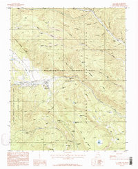Ute Park 1987 topographic map thumbnail