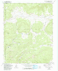 Valle San Antonio 1970 topographic map thumbnail
