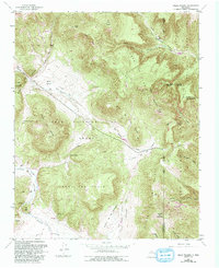 Valle Toledo 1952 topographic map thumbnail