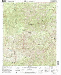 Victorio Park 1999 topographic map thumbnail