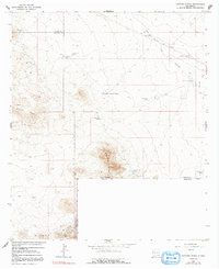 Victorio Ranch 1965 topographic map thumbnail