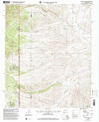 Wahoo Ranch 1999 topographic map thumbnail