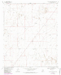 Walking Cane Ranch 1970 topographic map thumbnail