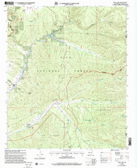 Wall Lake 1999 topographic map thumbnail