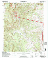 West Fork Rio Brazos 1995 topographic map thumbnail