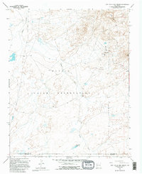 West Of La Vida Mission 1966 topographic map thumbnail