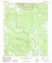 White Peak 1987 topographic map thumbnail