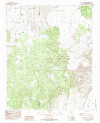 White Ridge 1985 topographic map thumbnail