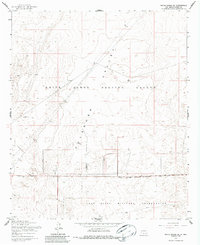 White Sands NE 1955 topographic map thumbnail